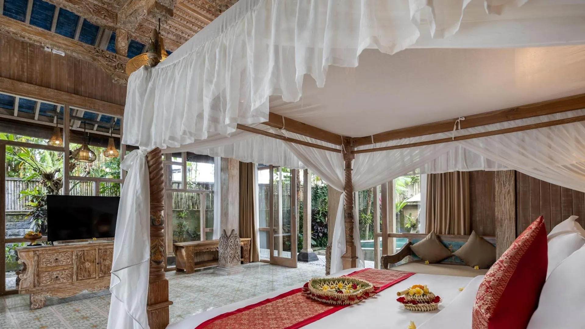 Wooden Ganeca Villas By Pramana Villas ウブド インドネシア